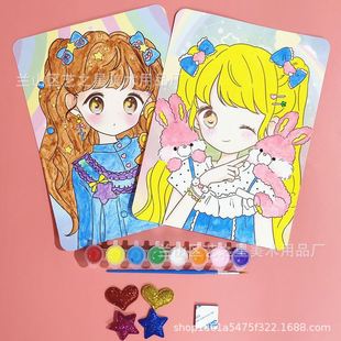 �Ȳ���߃�ͯ����Ů�����L���L��Ů������DIY�����ɫ�T�fˮ�ʮ�