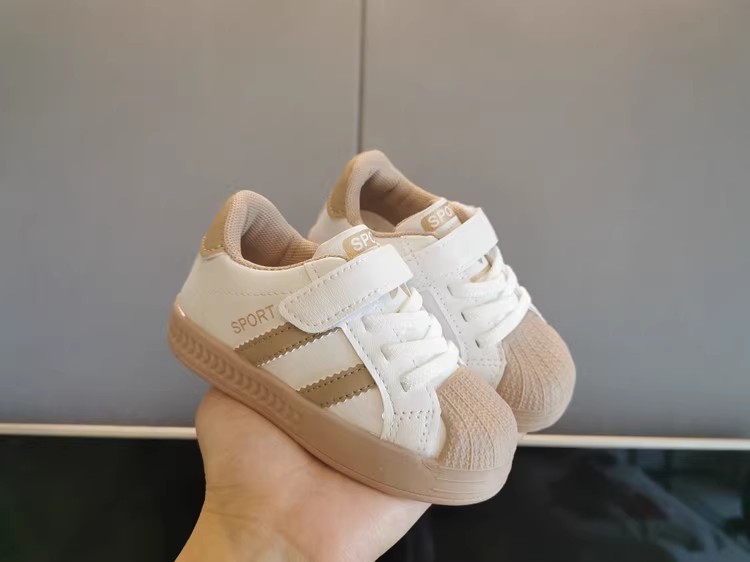Frühling Herbst Walking Kindergarten Weiß Baby Kleine kinder Bord Schuhe Jungen und Mädchen Sport_voghion.com