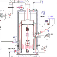 立式50万大卡生物质颗粒常压热水锅炉 4000平米供暖洗浴锅炉