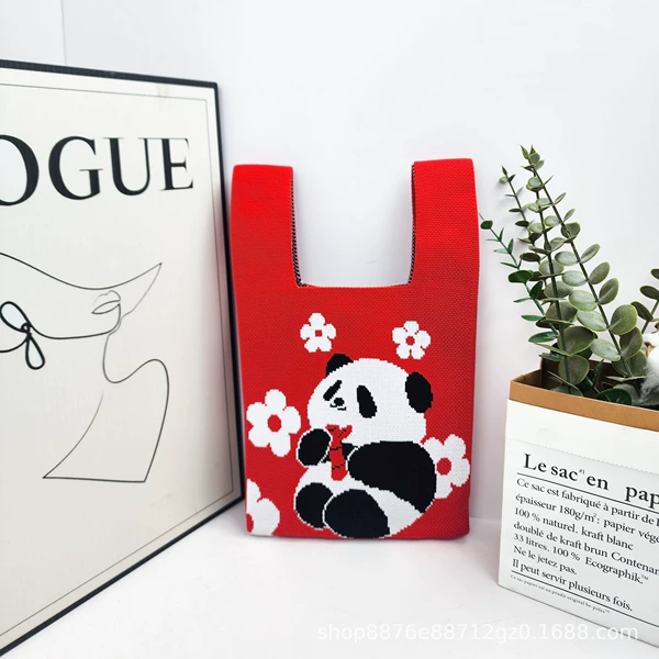 Red bamboo bear