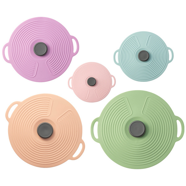 Two-color silicone breast pads