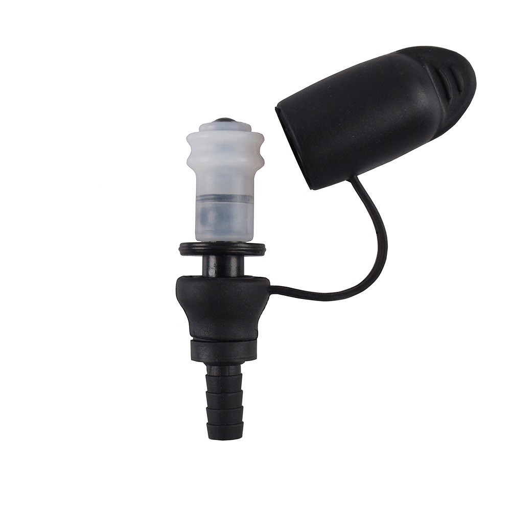 Cross-border hot-selling silicone nozzle water bag mouthpiece with dust cover ON-OFF switch sports water bag mouthpiece mouthpiece