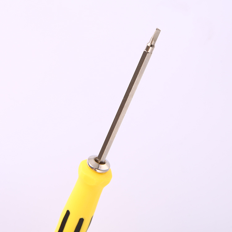 6-in-1 strong magnetic multi-functional household disassembly screwdriver suit YU triangle cross plum repair mobile phone