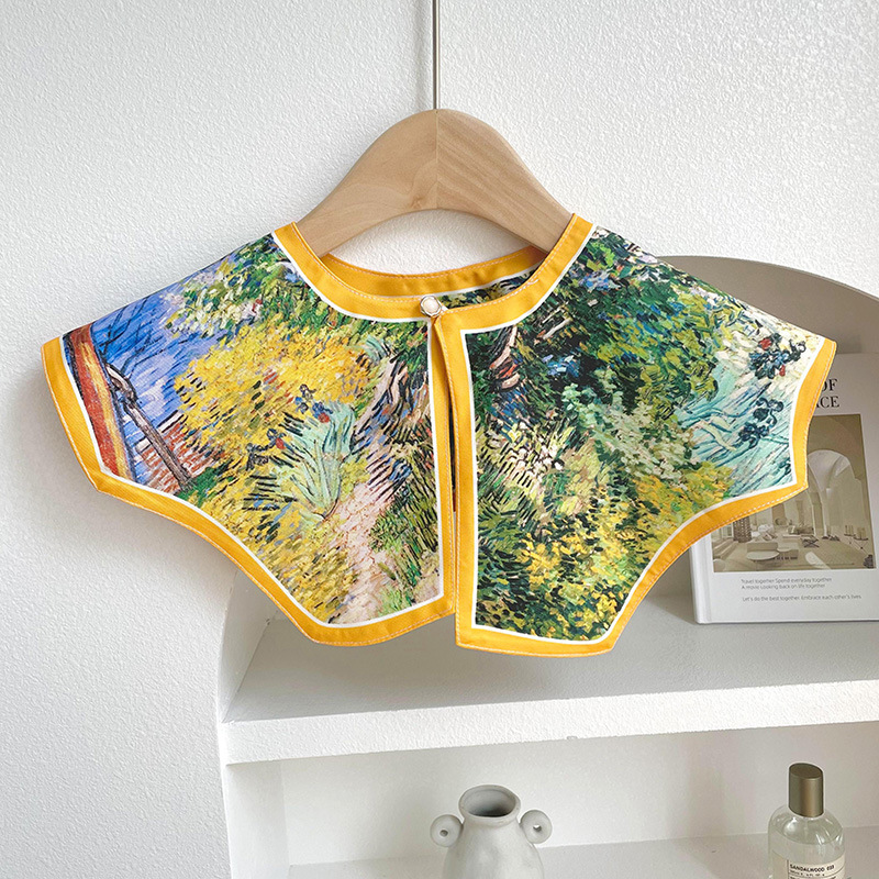 Nuevo chal protector solar de verano de las mujeres al aire libre con aire acondicionado decoración de la habitación chaleco de protección del cuello pequeña bufanda falsa bufanda anudada