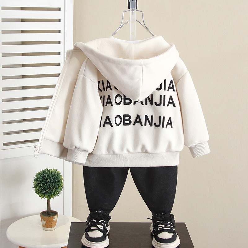 6272 Chaqueta para niños Primavera y otoño Ropa para niños Chaqueta de suéter de otoño informal Cárdigan 2025 Nueva ropa de otoño para bebés