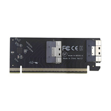 PCIe 3.0 4.0 x16�D2��SFF-8654 x8 8i�D�ӿ�adapter