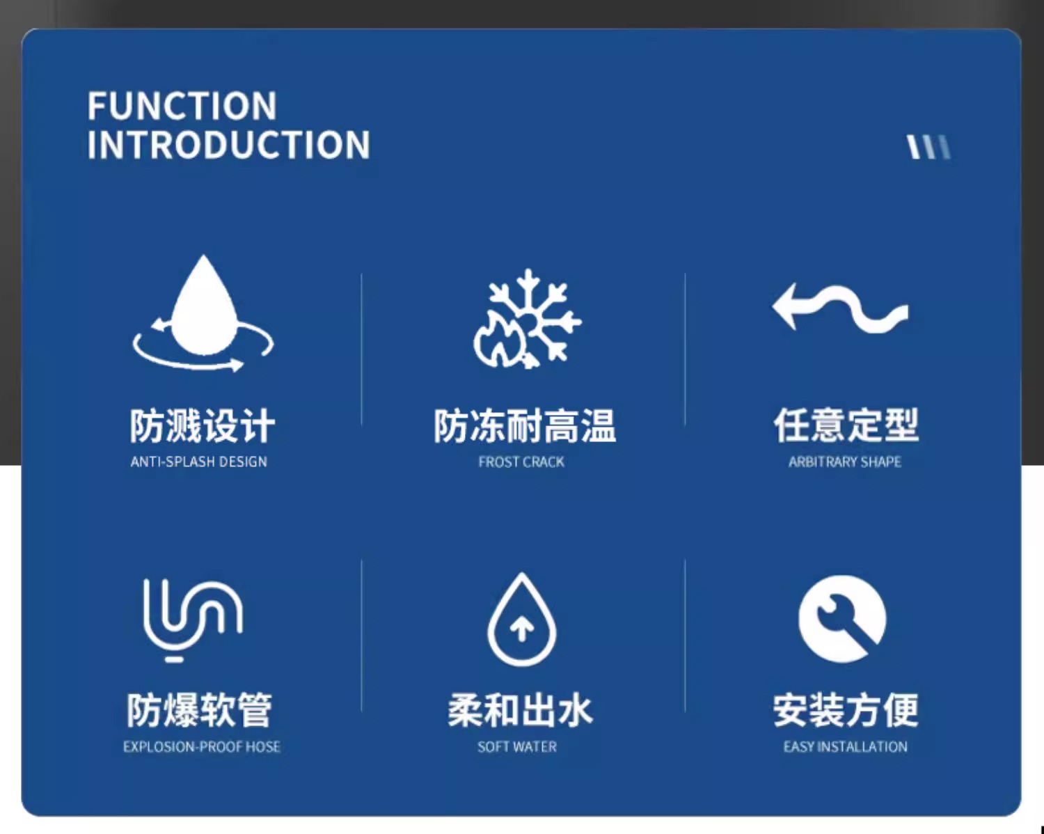 The splash-proof magic tool for customizable extension pipes, extension pipe hoses, universal extension faucet extenders for bathrooms details Picture