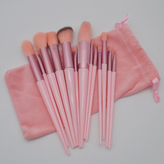 Wholesale 13 pieces makeup brush set complete set super soft velvet bag 13 pieces Sijiqing makeup brush beauty tool manufacturer