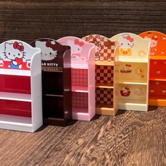 ミニチュアドールハウスミニKt小型棚収納コンビニスーパーマーケットの装飾品ままごとのおもちゃのシーン