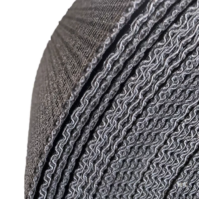 PVK black conveyor belt express airport logistics sorting transmission belt non-slip wear-resistant double-sided composite PVK conveyor belt