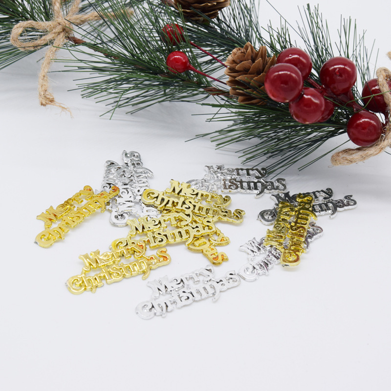 Christmas Letter Signs, Capital English Letters, Christmas Tree Decorations, Christmas Wreath Accessories, Christmas Hanging Ornaments Wholesale