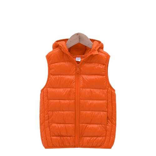 Children's Winter Cotton Vest - New Thick Warm Backless Outer Jacket for Boys and Girls, Middle School Students