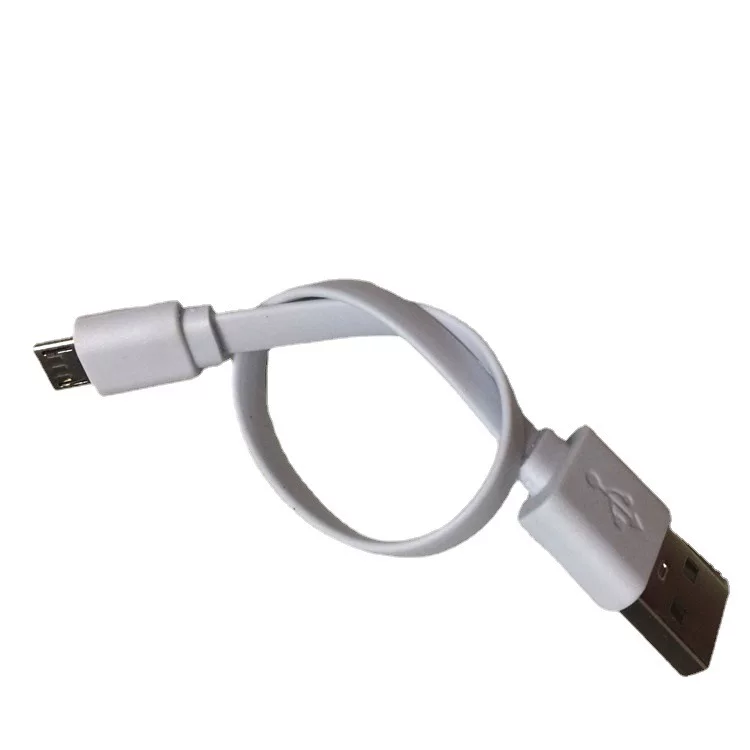 Type-C плоский экологичный зарядный кабель 0.2 м для мобильного питания, USB для Android