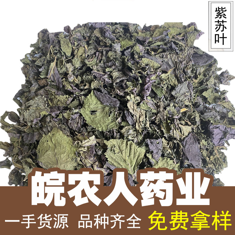 Perilla Leaves 500g New Stock Perilla Leaves for Soaking in Water Dried Perilla Leaves for Foot Soaking Perilla Leaves Chinese Medicinal Materials Wholesale