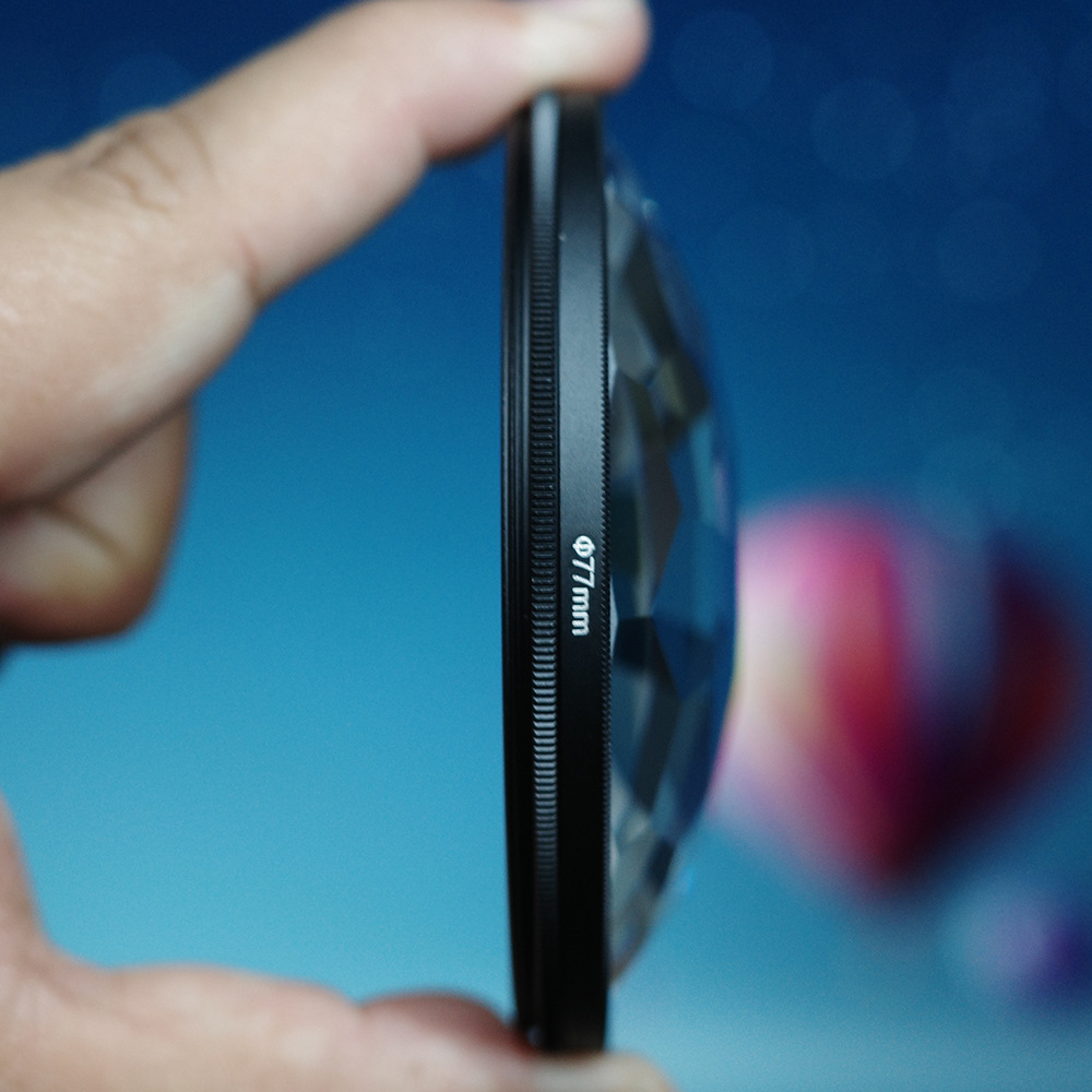 Fotografía perspectiva borrosa 58/67/72/77/82mm caleidoscopio vidrio prisma SLR Accesorios