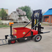 厂家简易站驾式三点电动叉车 小型仓库物流搬运车叉现货报价