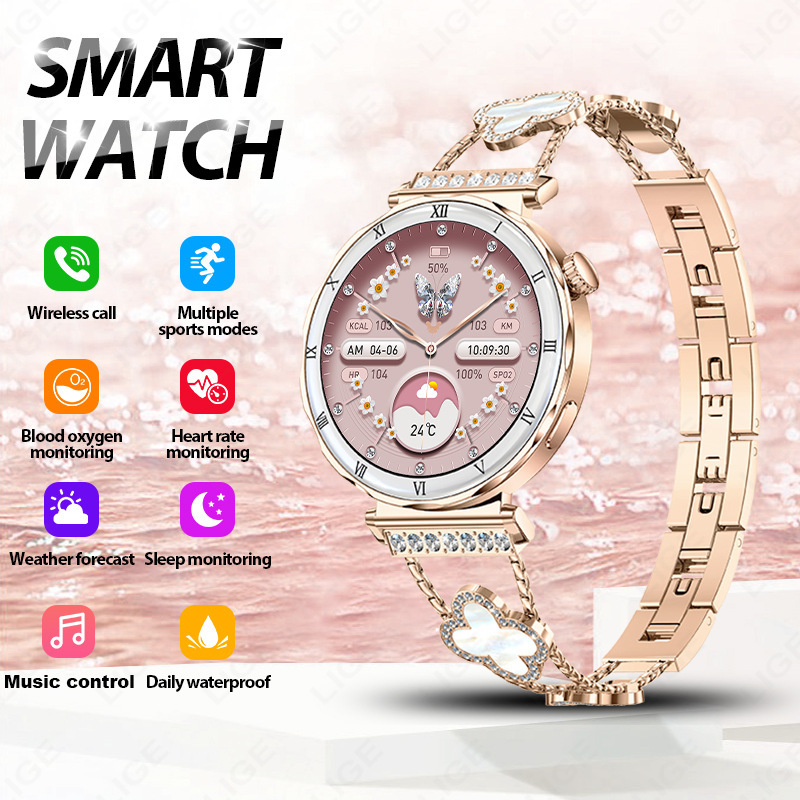 2026 New Smart Watch I222 Small Round Screen Waterproof Bluetooth Call Multi-Function Women's Sports Watch 2026 New Smart Watch I222 Small Round Screen Waterproof Bluetooth Call Multi-Function Women's Sports Watch