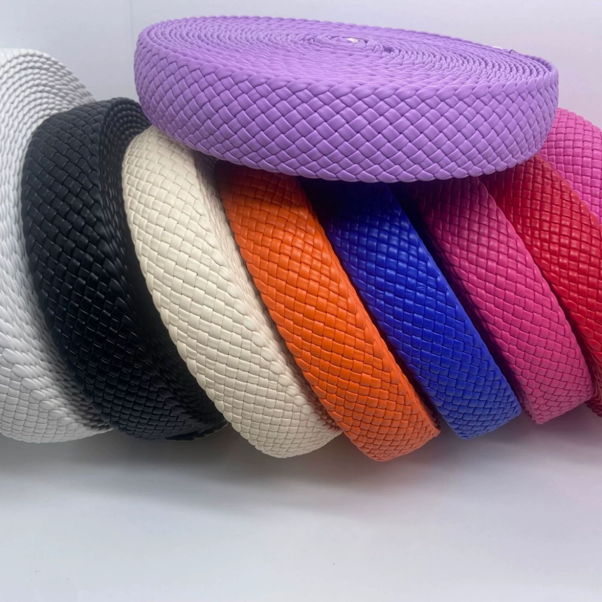 PU кожаный тканый станок для плетения 13 нитей 4,8 см шириной одной полоски 6MM сандалии сандалии