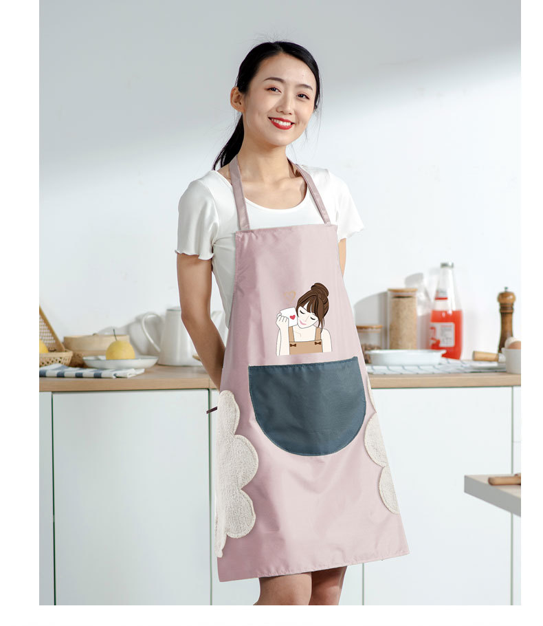 Fashion Cartoon Pvc Apron 1 Piece display picture 2