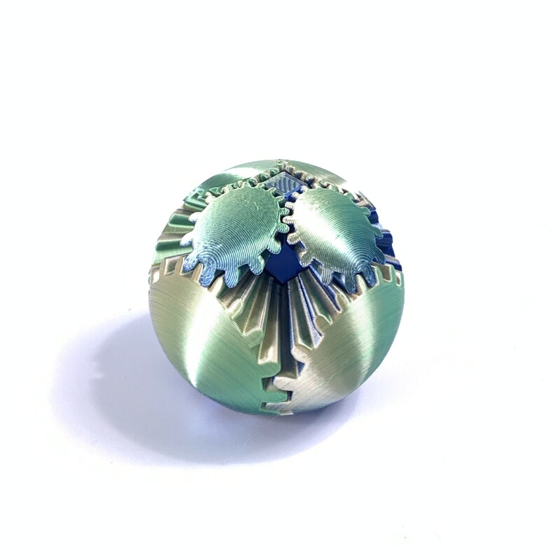 跨境新品3d打印齿轮球Gear Ball Spin Ball旋转创意解压玩具现货|undefined