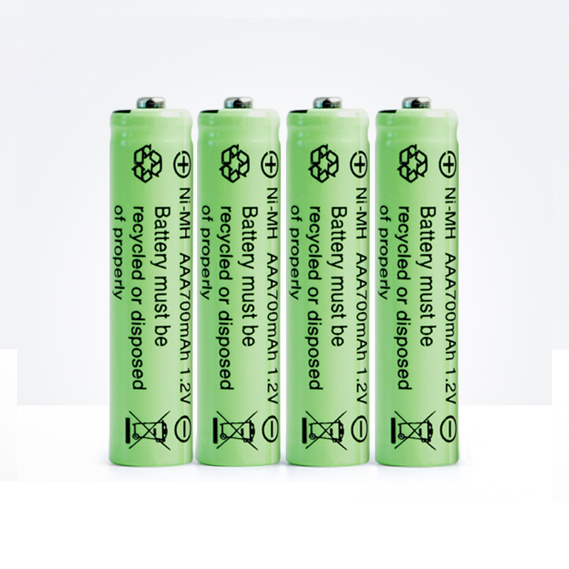 1.2v 700mAh 7号镍氢电池AAA充电电池电动遥控坦克玩具车机器人