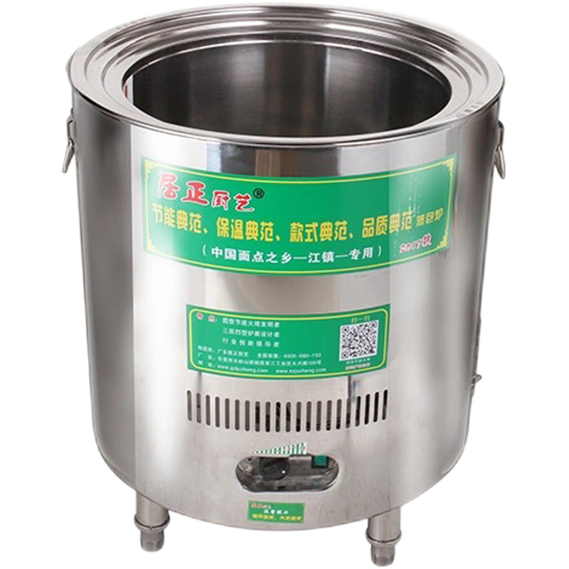 horno comercial silencioso ahorro de energía de doble capa aislamiento de calor horno de vapor de pan al vapor horno de pan al vapor gas