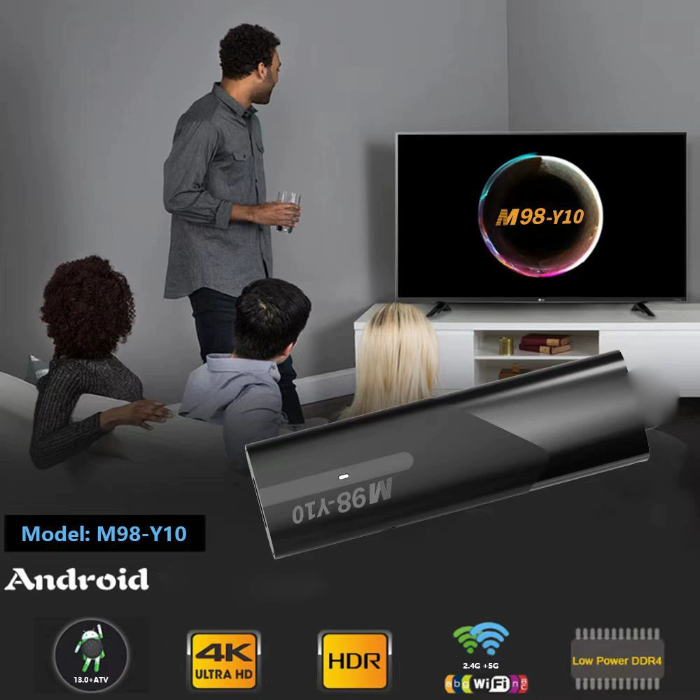 M98 Y10 Android сетевой ТВ-приставка мини TV box, 4K видеоплеер