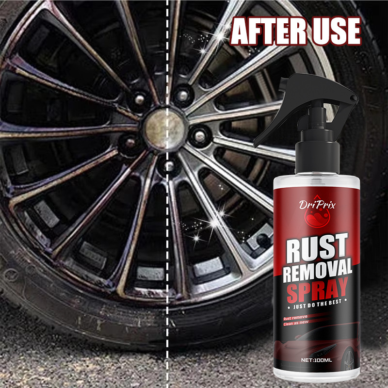 Driprix Wheel Rust Removal Cleaning Spray Wheel Maintenance Car Wheel Cleaner Exclusively for Cross-Border Supply