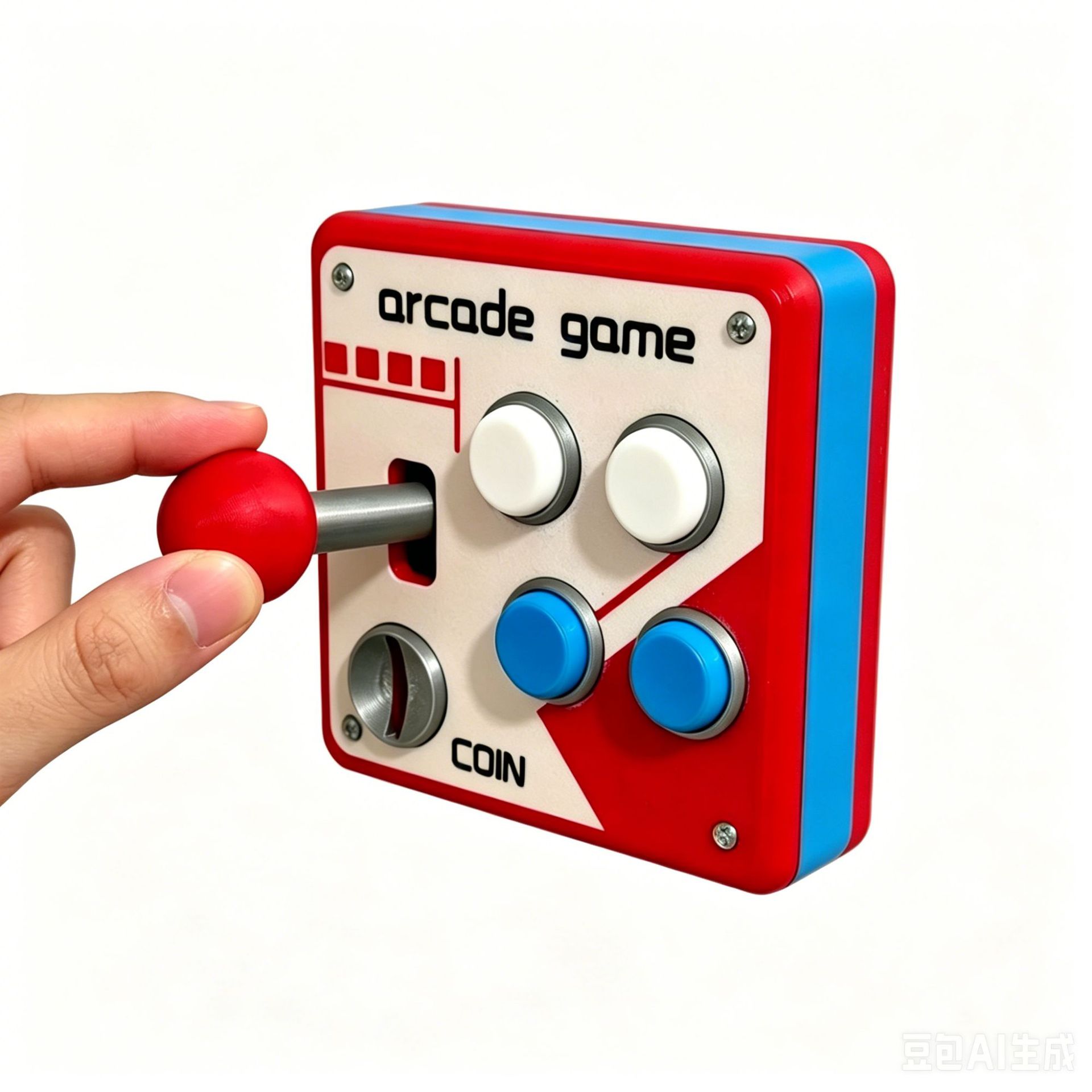 Impresión 3D tipo 86 retro interruptor de arcade panel de decoración interruptor de rocker juego creativo decoración interruptor de control único