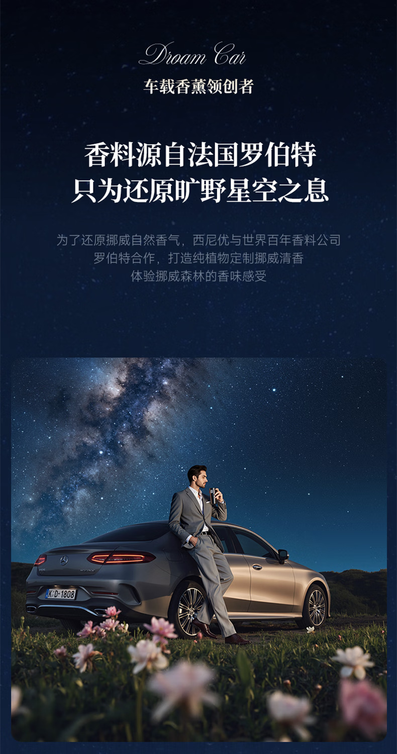 Sini Youhuan Star Aromatherapy Star Empty Top Car Aromatherapy Car Perfume Car Fragrance Machine Intelligent Spray CEENIU