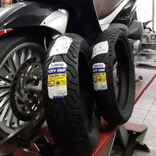 米其林city全天候半热熔防滑耐磨真空小牛电动车踏板摩托车轮胎