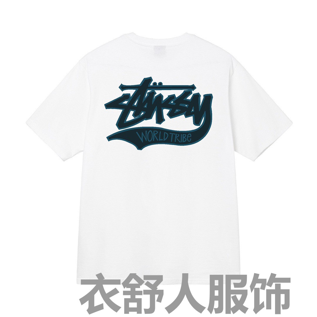 6 STU2024 New T-shirt Men's and Women's Short Sleeve T-shirt Doll Cow Summer T-shirt Loose 270g