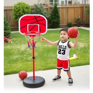 Children's Basketball Stand Can Lift Indoor and Outdoor Shooting Frame Boy Toy Basketball Stand Ball Training Equipment Outdoor