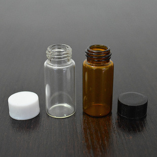 20ml glass bottles. Controlled screw sample bottles Laboratory sample bottles