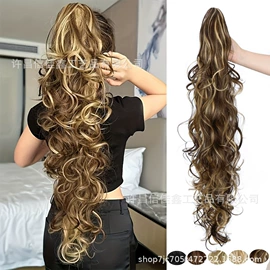 假发马尾;真发假发;假发片