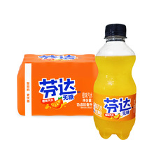 无糖芬达300ML*12瓶装橙子味碳酸饮料汽水即饮可口可乐汽水