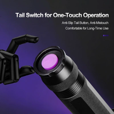 Uv Purple Light Flashlight Factory: UV fənərlər