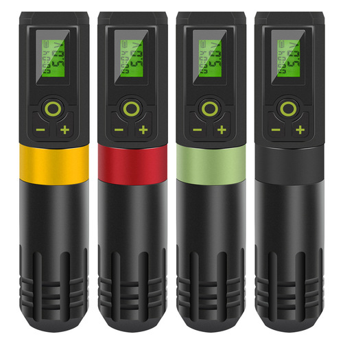 Wireless tattoo pen LED LCD display tattoo tool RCA tattoo tattoo machine tattoo pen battery pen