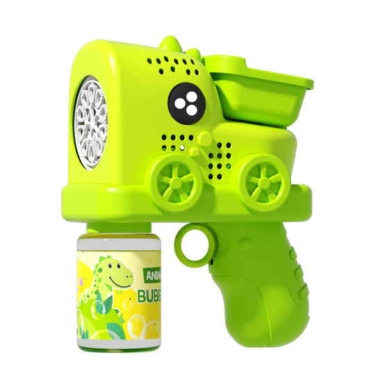 2025 New Explosive Bubble Machine Cyber Popular Children's Handheld Electric Bubble Blowing Gun Stick Gatling Toys for Boys and Girls