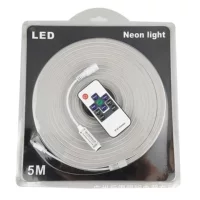 Высокое и низкое напряжение 6*12 RGB неон монохром 12В/10*20 гибкая лампа лента силикон пластик всасывающий набор настройка