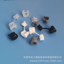 龙三塑胶厂供应电源线扣5N-4防拉线扣环保阻燃紧线扣现货现发