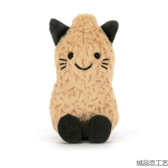 万圣节趣味猫咪花生毛绒玩具公仔可爱安抚娃娃开学生日七夕创意礼