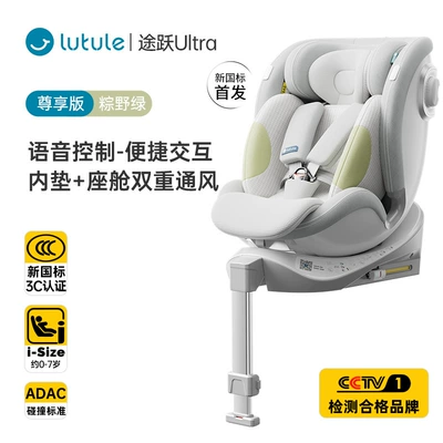 Car with Intelligent Ventilation, Car child safety seat - exclusive-edition-zongye-green-full-featured-voice-control-model