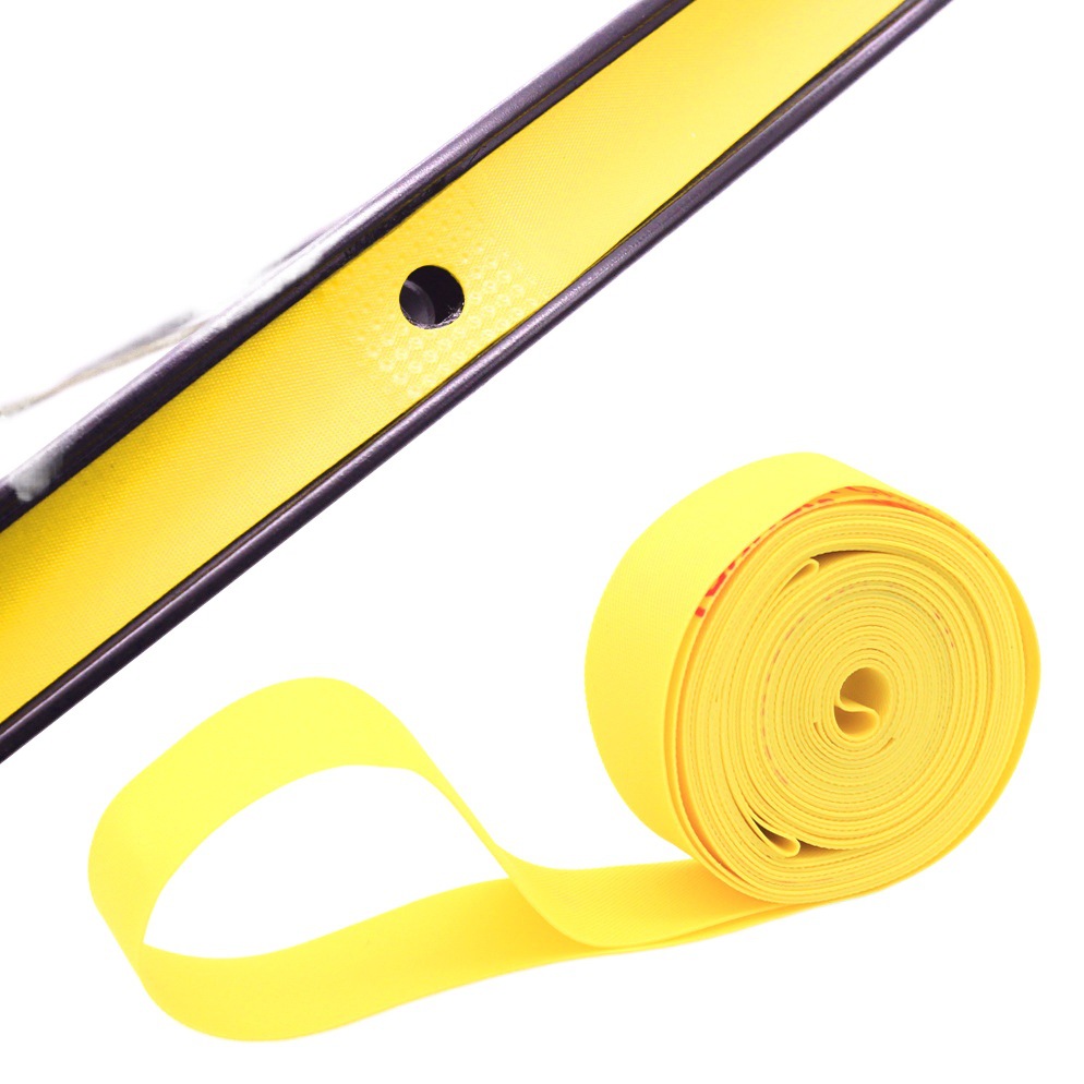 Road mountain bike 26 inch 27.5 inch 700C stab-proof tire pad dead flying bicycle wheel set PVC spoke lining belt
