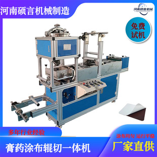 Shuoyan Double-Roller Plaster Sheet Production Coating Machine Hydrogel Cold Compress Patch Production Plaster Patch Machine in Stock