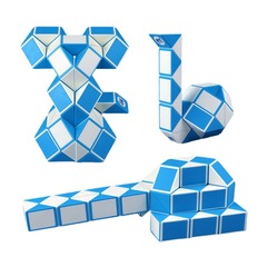 Chiyi 24-Color Changing Magic Tiles 36-Joint 72-Section Folding Animal Shaped Magic Snake Toy Wholesale Manufacturer