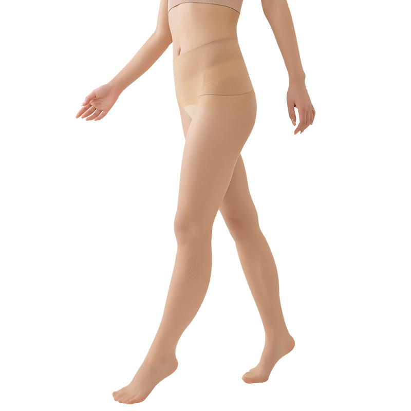 シームレス 0D 黒ストッキング Apple Butt 女性用 360 シームレス夏薄い美肌ソックス抗引っ掛かり超透明|undefined