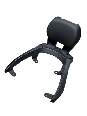 Suitable for Haojue ADX125 modified aluminum alloy rear backrest adx125 backrest thickened rear seat leaning manned leaning (Motorcycle tail) - armrest-backrest