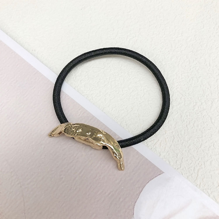 Women's Simple Style Solid Color Alloy Rubber Band Hair Tie display picture 7