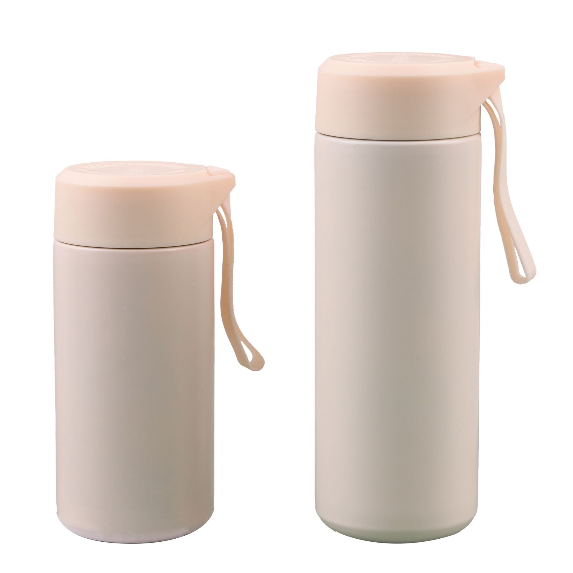 Moda simple 304 taza de acero inoxidable portátil cuerdas taza de agua al aire libre mini taza de bolsillo taza de regalo al por mayor